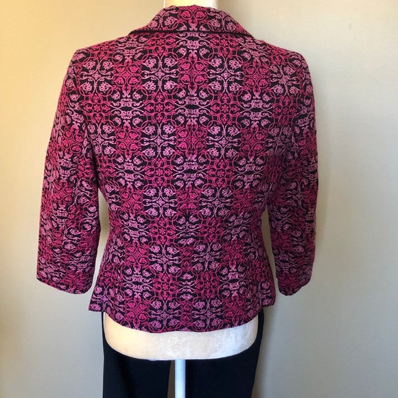 Gifted. Talbots Embroidered Petite Blazer 10P - Picture 5 of 8